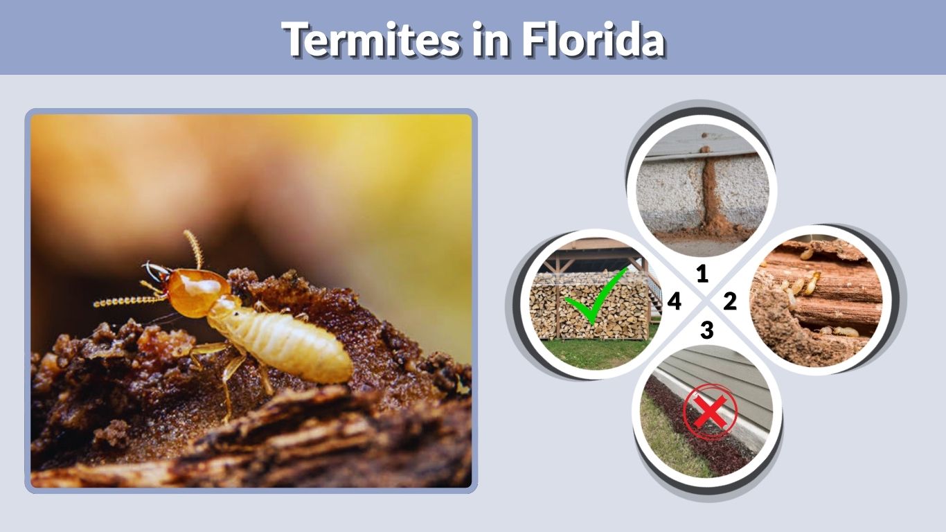 Termites in Florida: Types, Signs, Season, and Control
