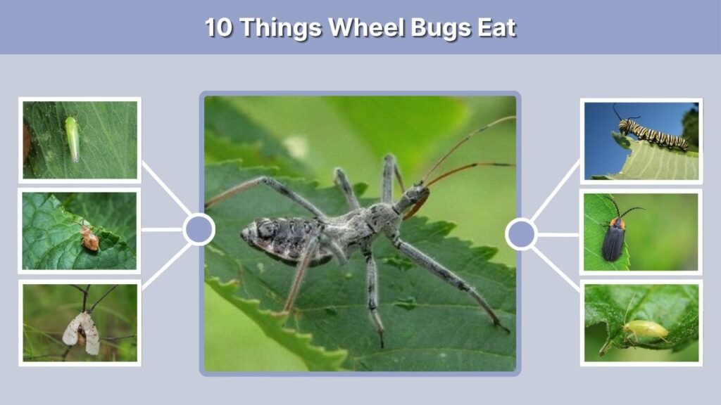 10 Things Wheel Bugs Eat