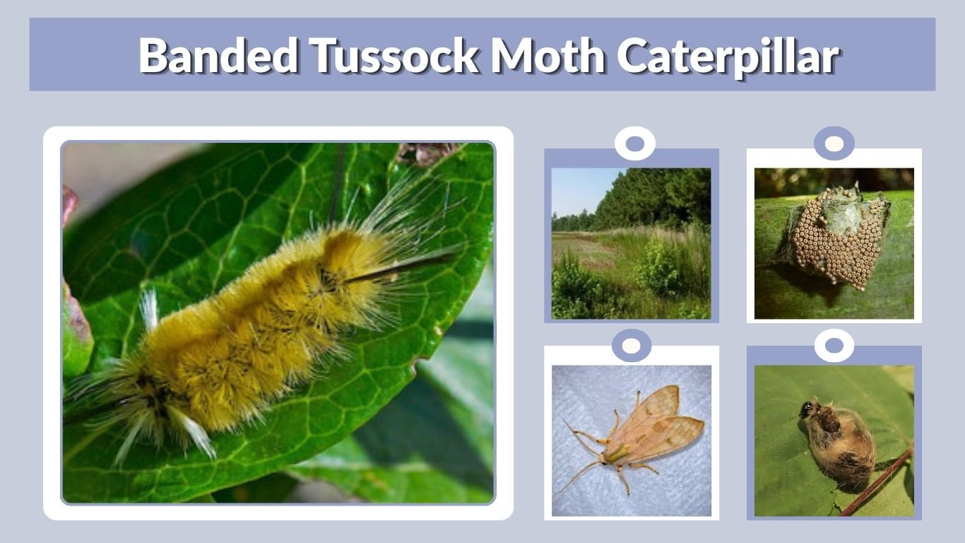 Banded Tussock Moth Caterpillar: Sting, Diet and Life Cycle