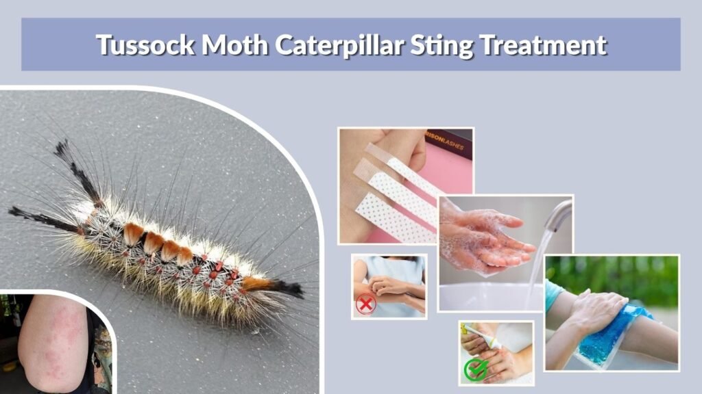 Tussock Moth Caterpillar Sting Treatment