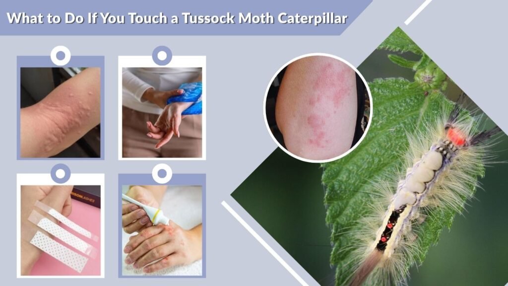 What to Do If You Touch a Tussock Moth Caterpillar