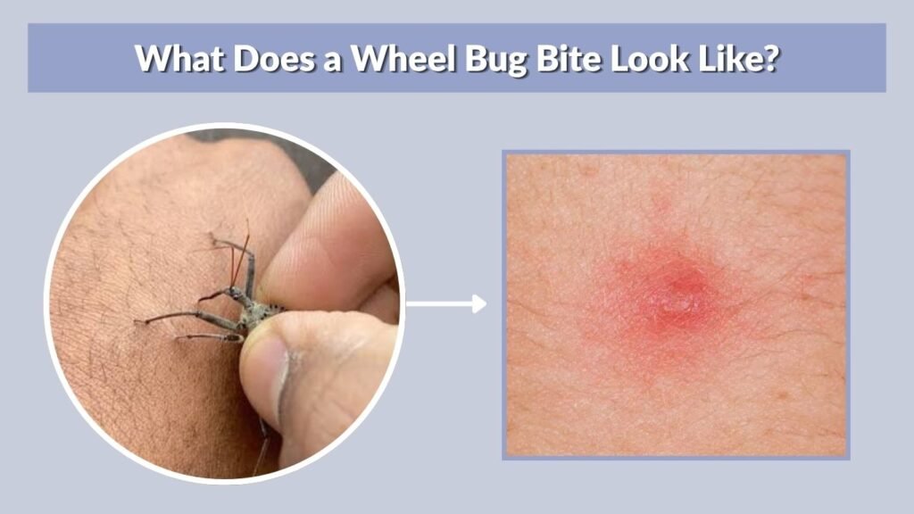 What Does a Wheel Bug Bite Look Like?