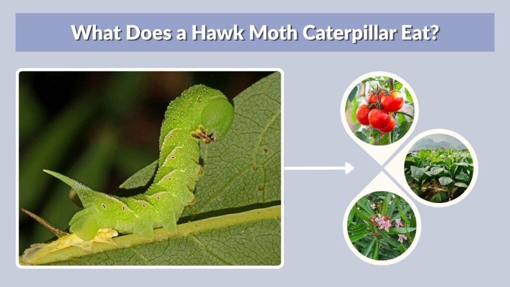 What Does a Hawk Moth Caterpillar Eat?