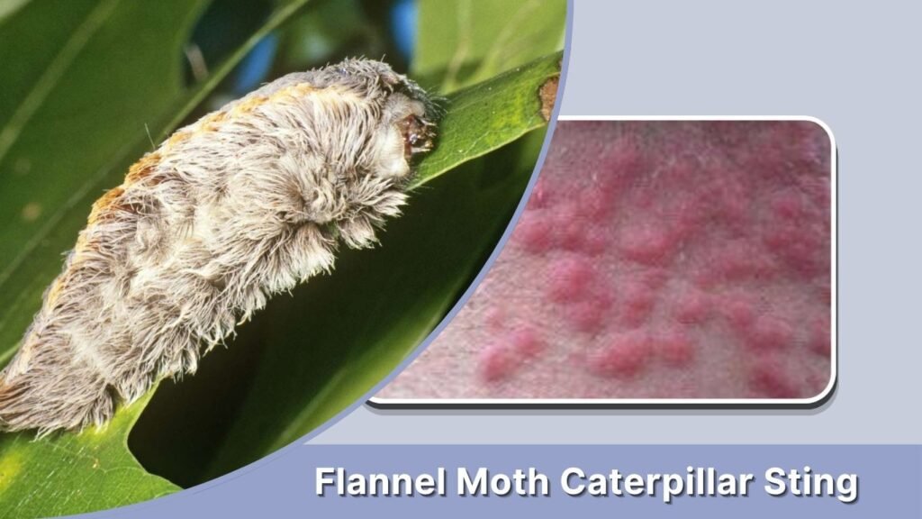 Flannel Moth Caterpillar Sting