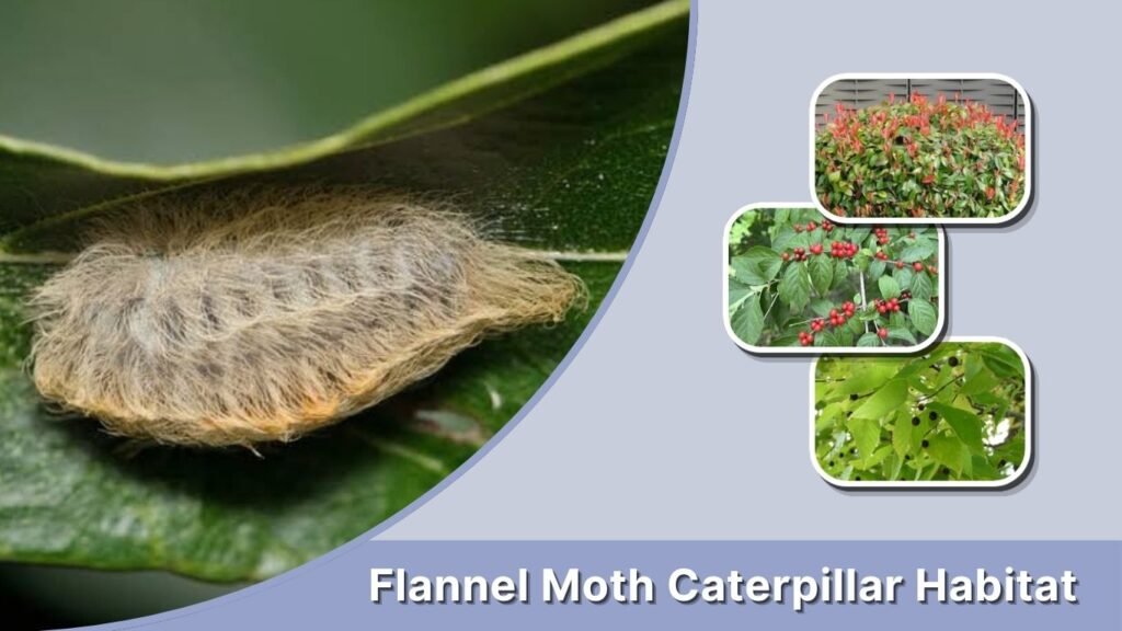 Flannel Moth Caterpillar Habitat