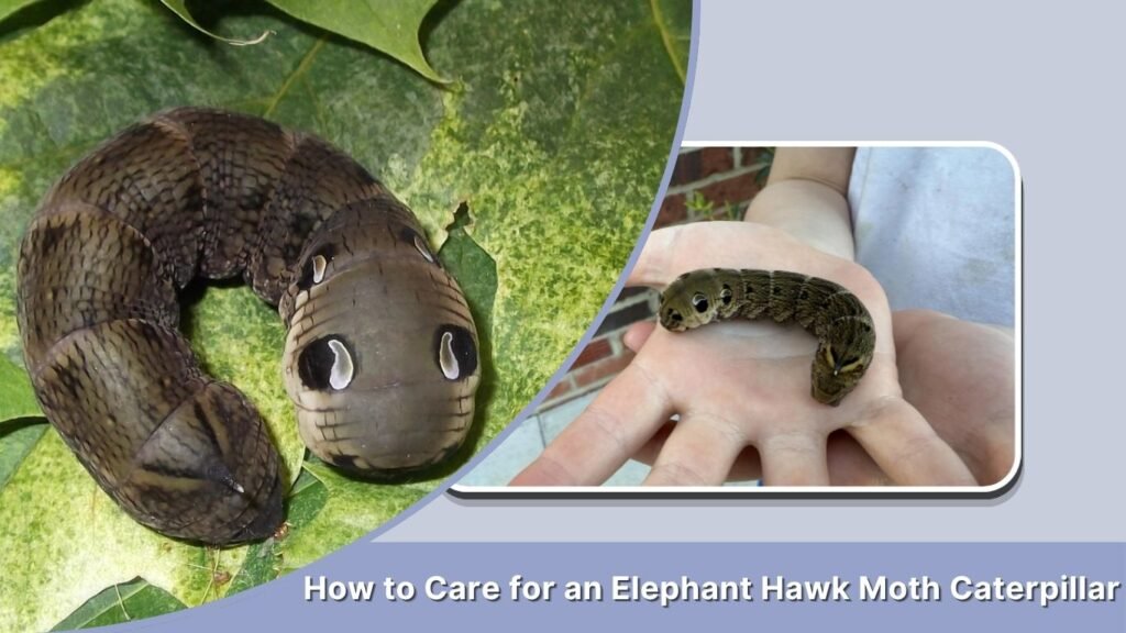 How to Care for an Elephant Hawk Moth Caterpillar