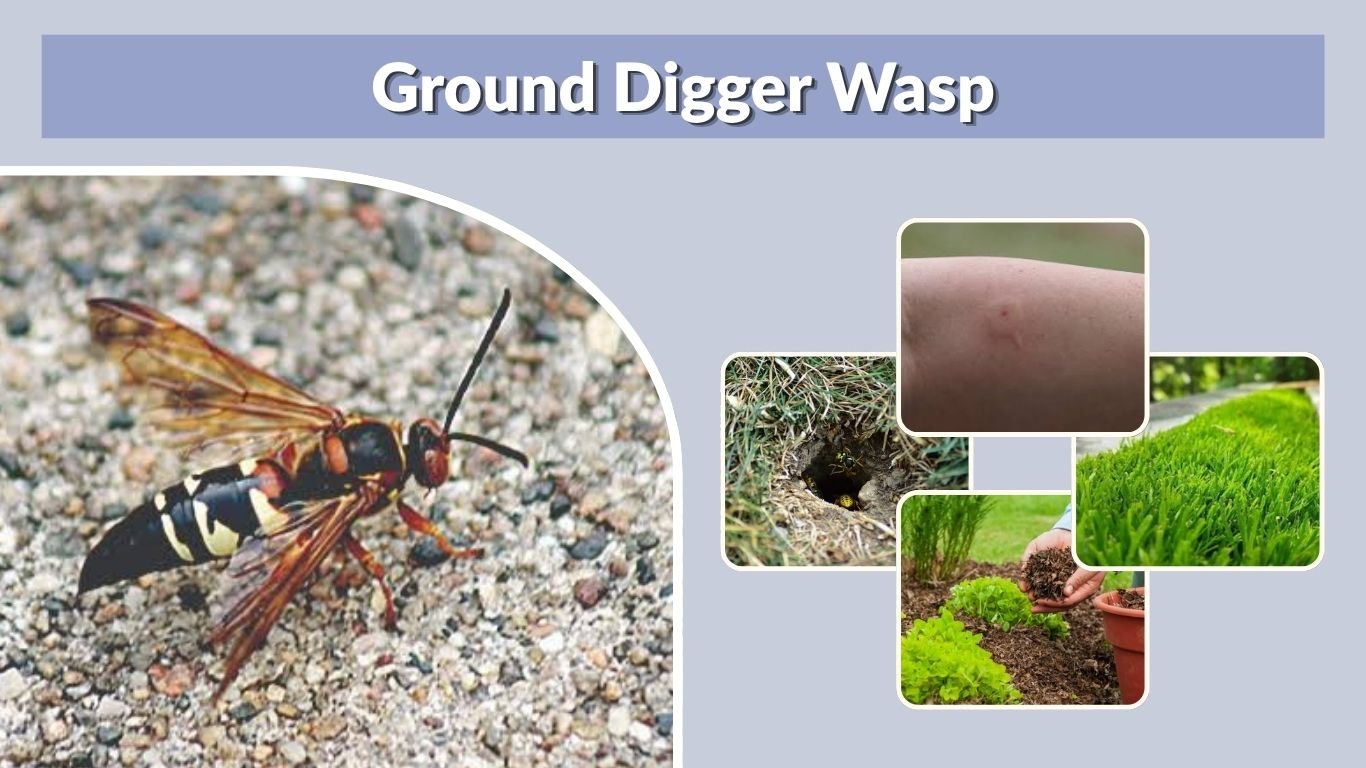 Ground Digger Wasp: Identification, Nests and Removal