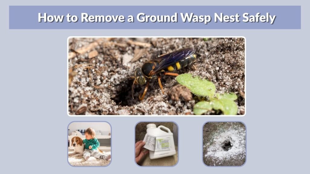 How to Remove a Ground Wasp Nest Safely