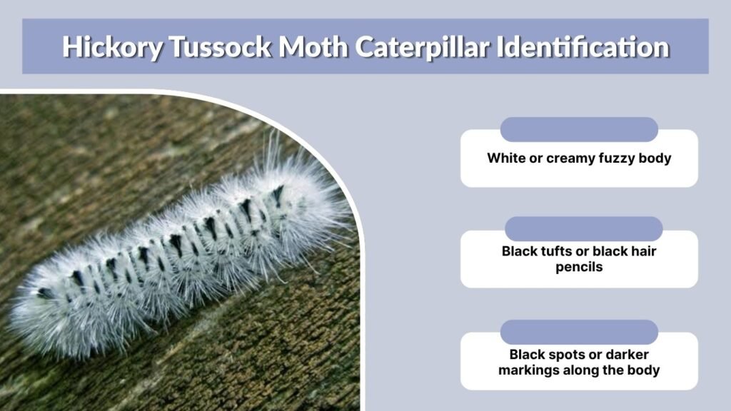 Hickory Tussock Moth Caterpillar Identification