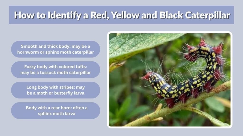 How to Identify a Red, Yellow and Black Caterpillar
