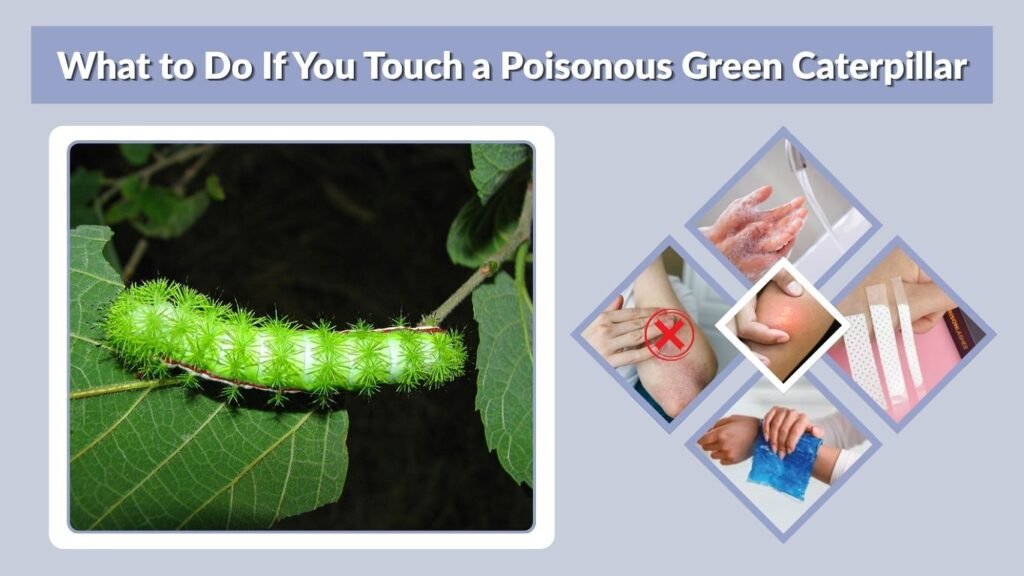 What to Do If You Touch a Poisonous Green Caterpillar