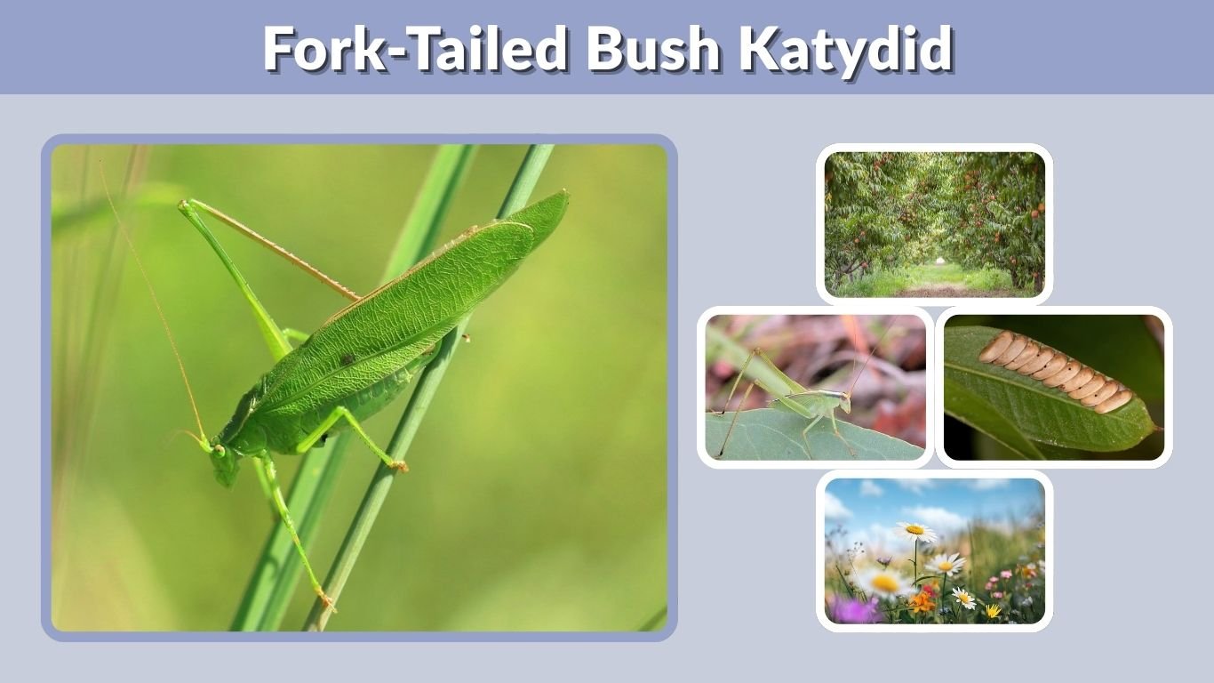 Fork-Tailed Bush Katydid: Facts, Diet, Sound & Habitat