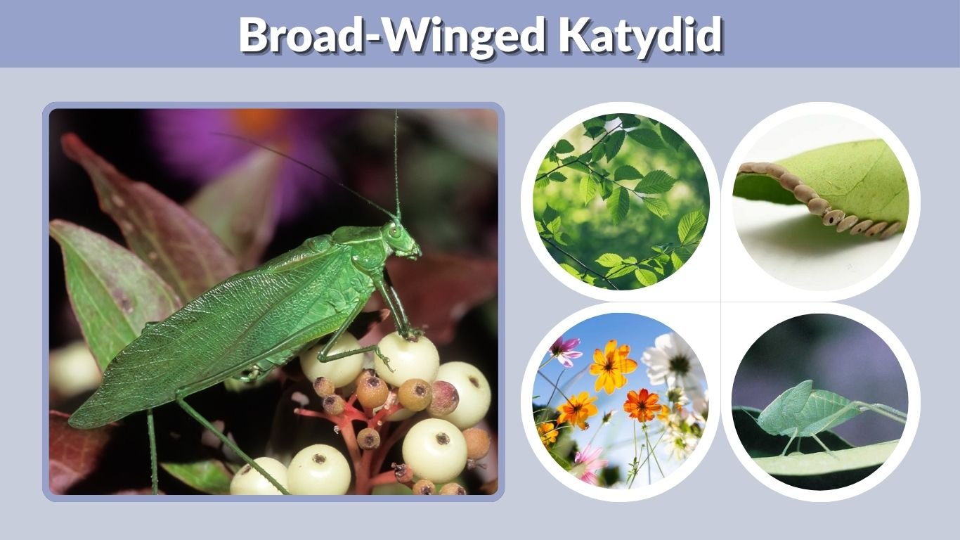 Broad-Winged Katydid: Size, Sound, Diet and Life Cycle