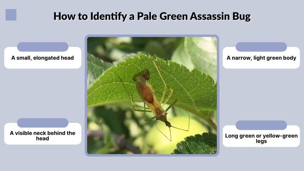 How to Identify a Pale Green Assassin Bug