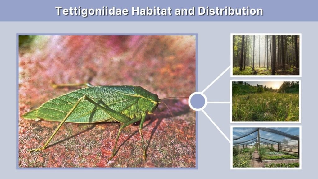 Tettigoniidae Habitat and Distribution