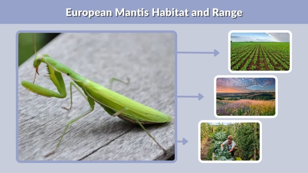 European Mantis Habitat and Range
