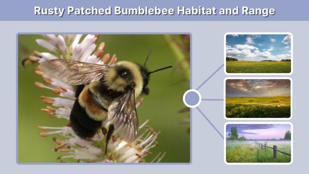 Rusty Patched Bumblebee Habitat and Range