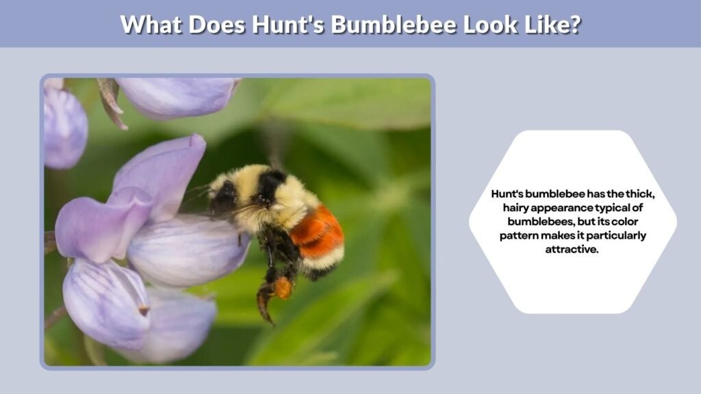 What Does Hunt's Bumblebee Look Like?