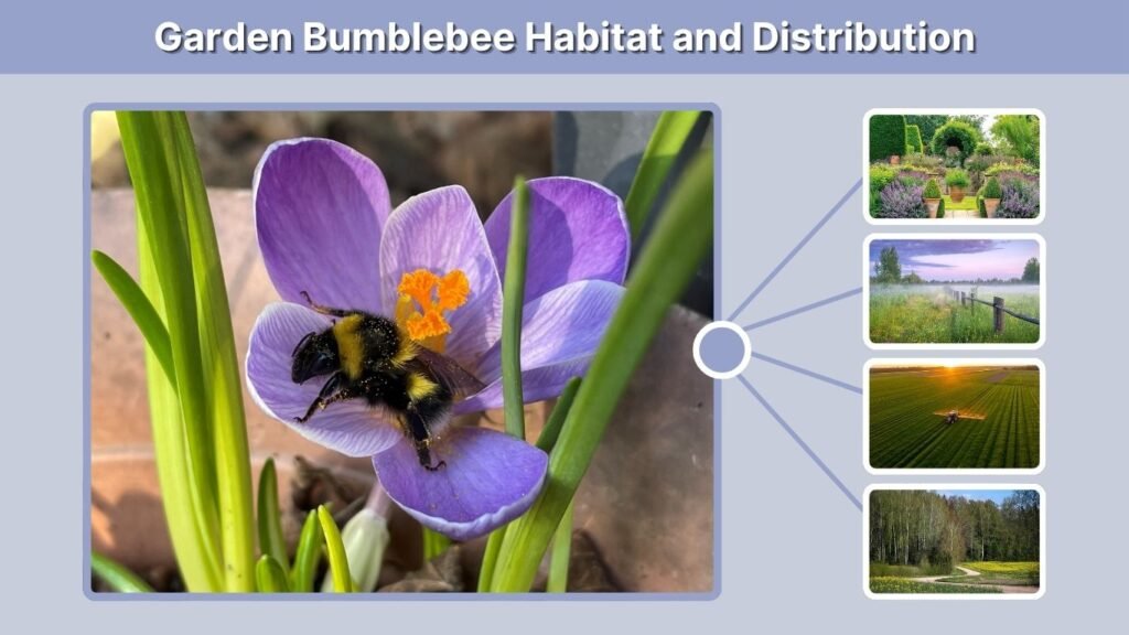 Garden Bumblebee Habitat and Distribution