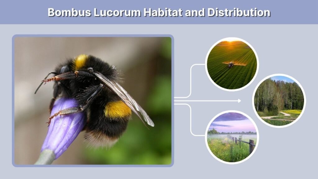 Bombus Lucorum Habitat and Distribution