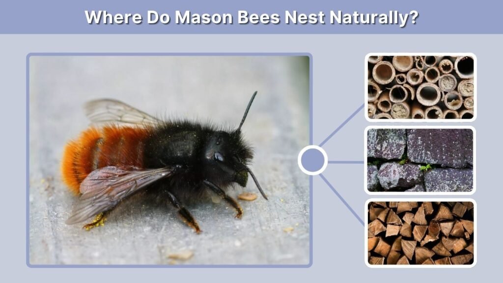 Where Do Mason Bees Nest Naturally?
