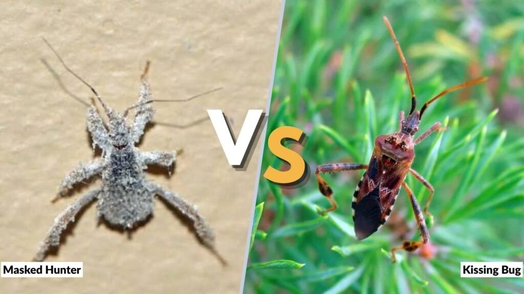 Masked Hunter vs Kissing Bug