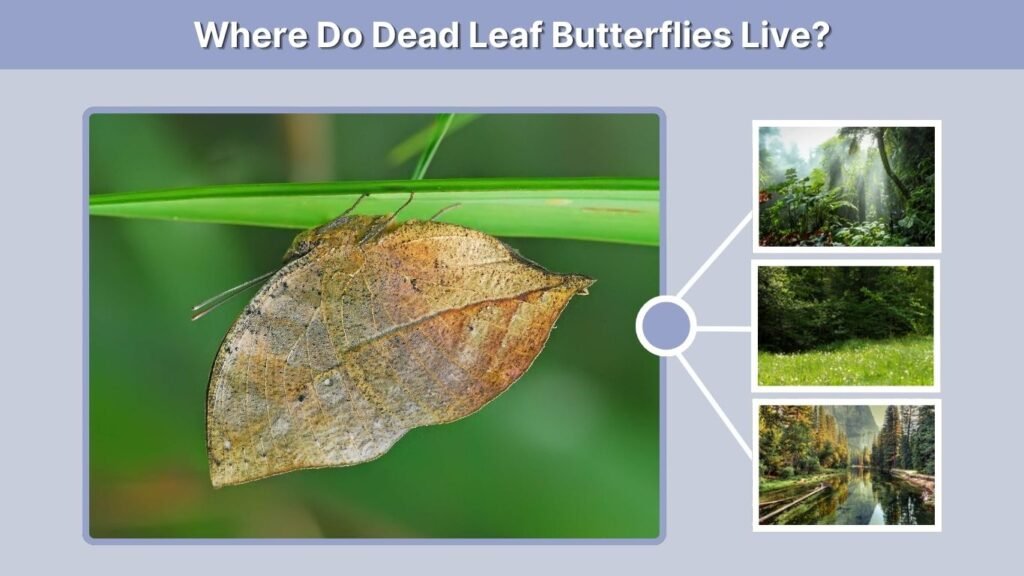 Where Do Dead Leaf Butterflies Live?