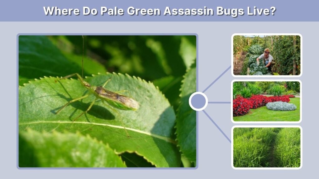 Where Do Pale Green Assassin Bugs Live?