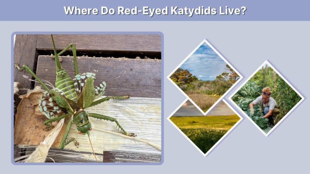 Where Do Red-Eyed Katydids Live?