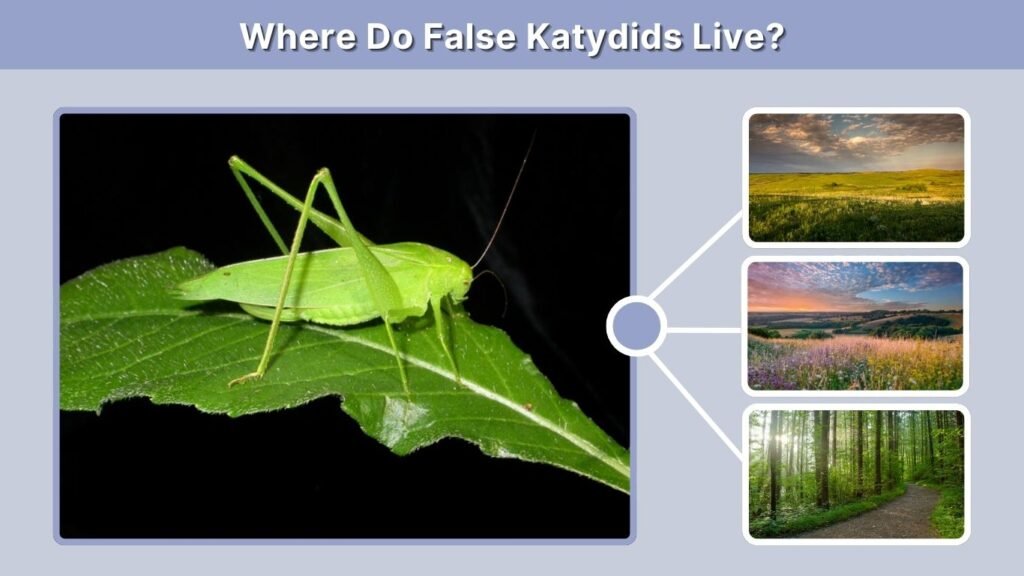 Where Do False Katydids Live?