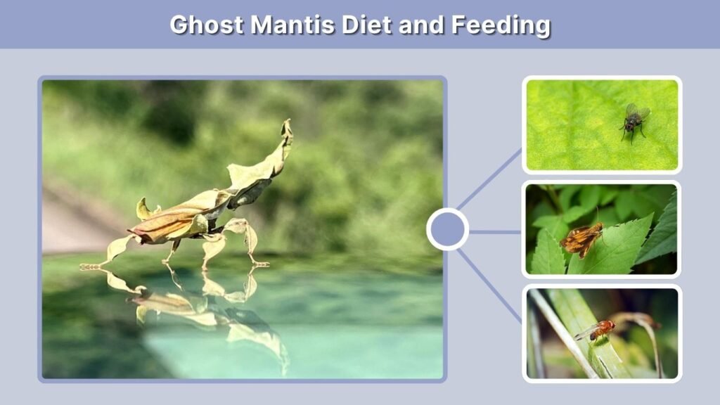 Ghost Mantis Diet and Feeding