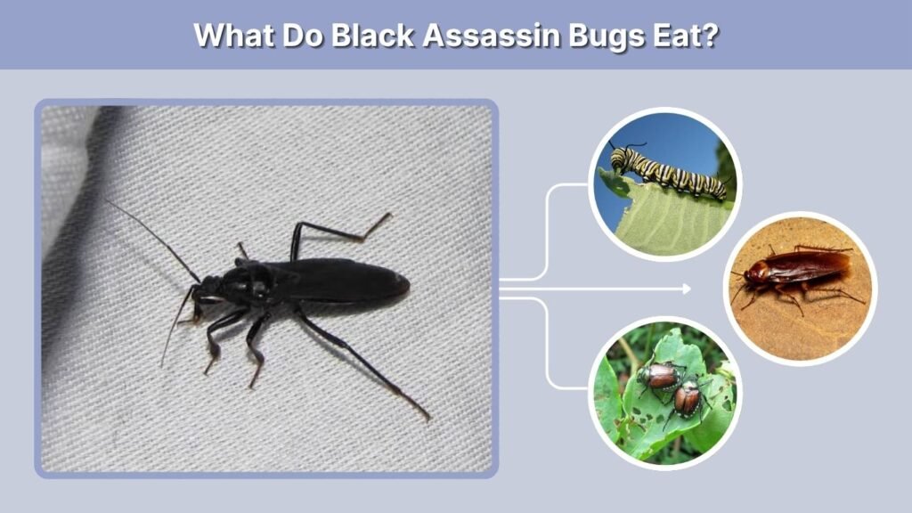 What Do Black Assassin Bugs Eat?