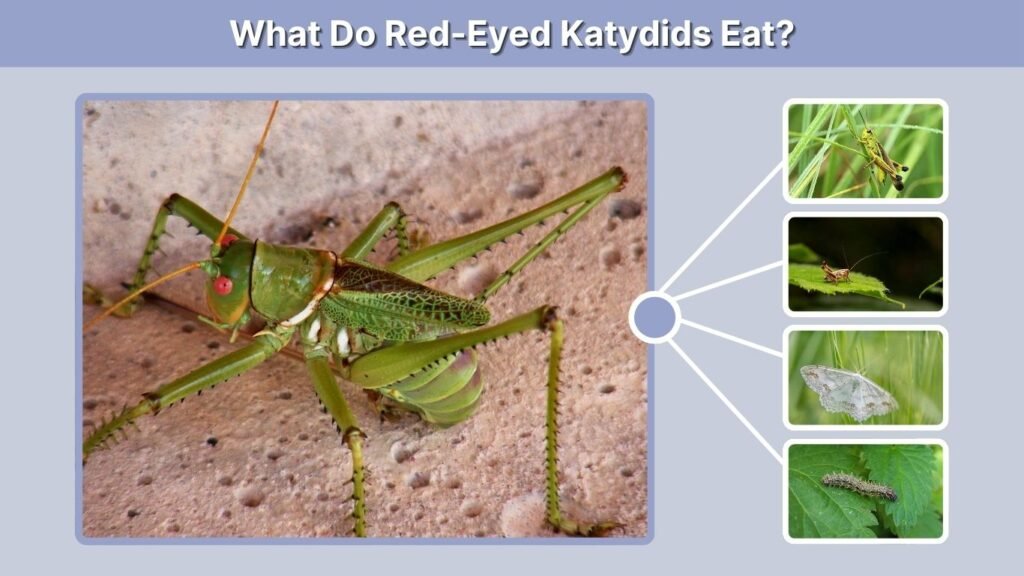What Do Red-Eyed Katydids Eat?