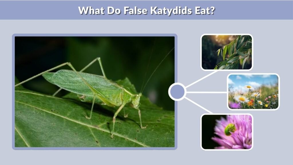 What Do False Katydids Eat?