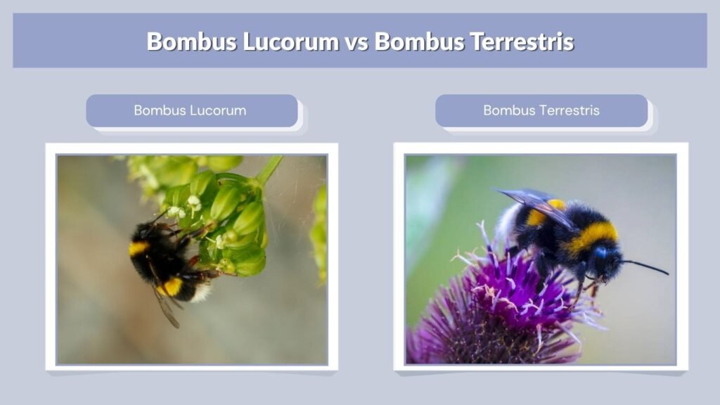 Bombus Lucorum vs Bombus Terrestris