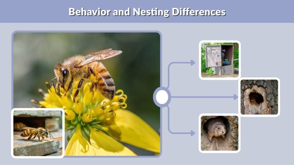 Behavior and Nesting Differences