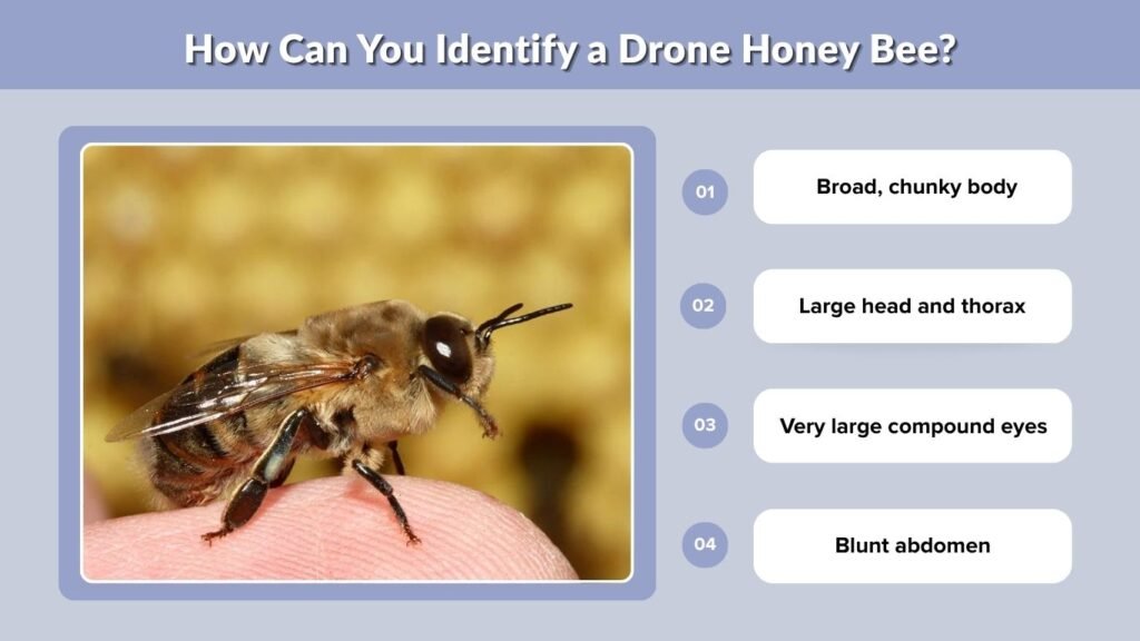 How Can You Identify a Drone Honey Bee?