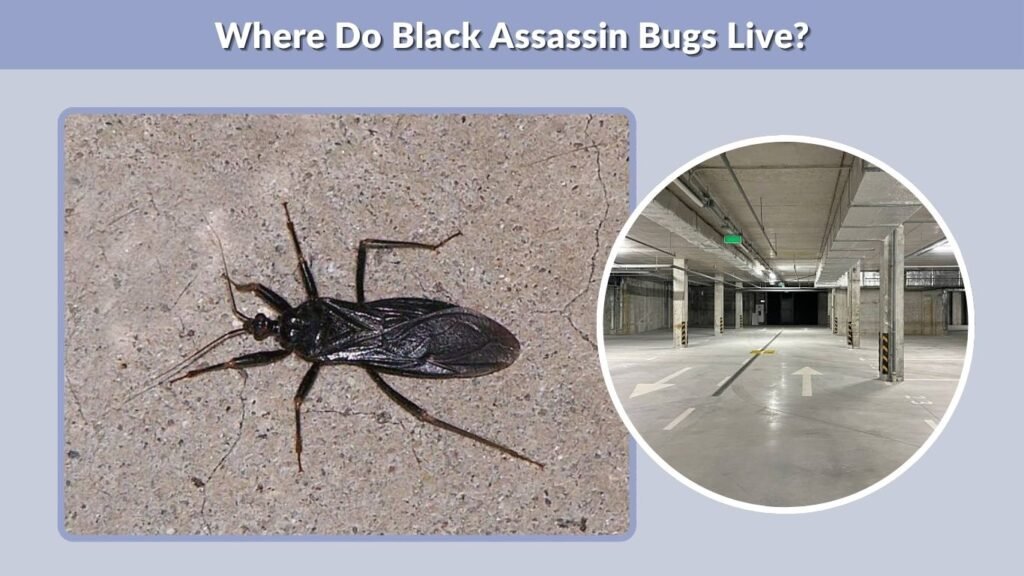 Where Do Black Assassin Bugs Live?