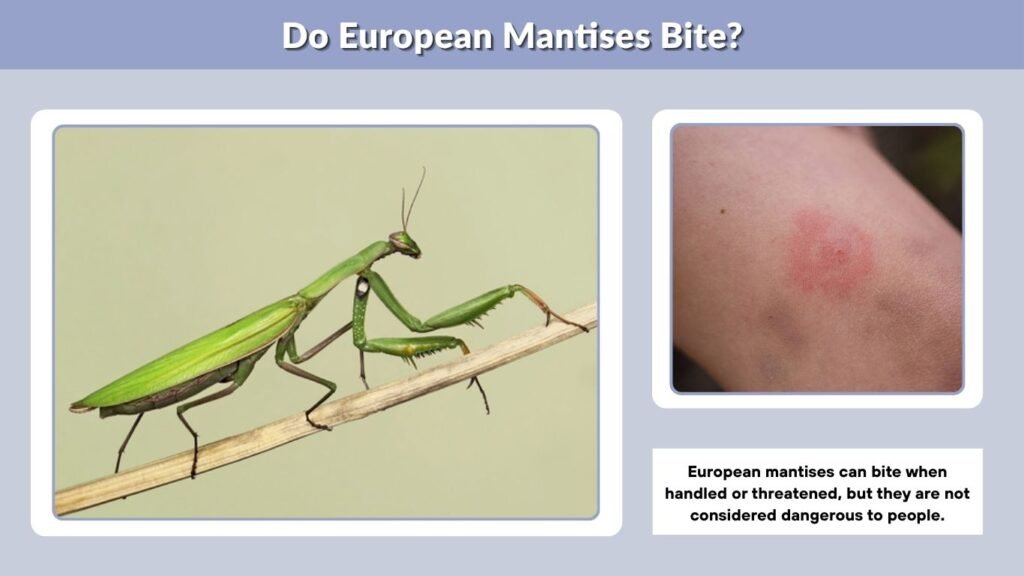 Do European Mantises Bite?