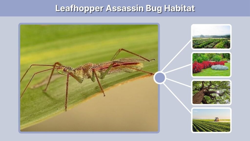 Leafhopper Assassin Bug Habitat