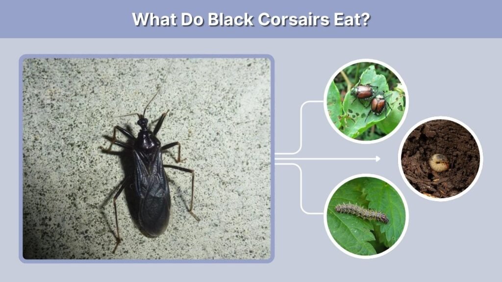What Do Black Corsairs Eat?
