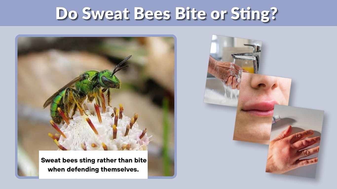 Do Sweat Bees Bite or Sting? Symptoms and Treatment