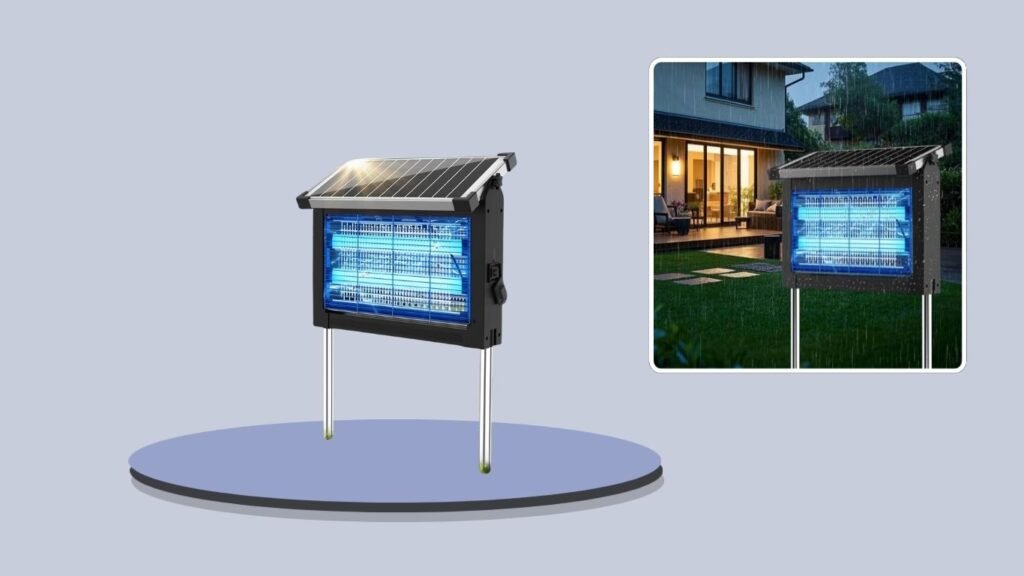 OnBeam 4500V Solar Outdoor Bug Zapper