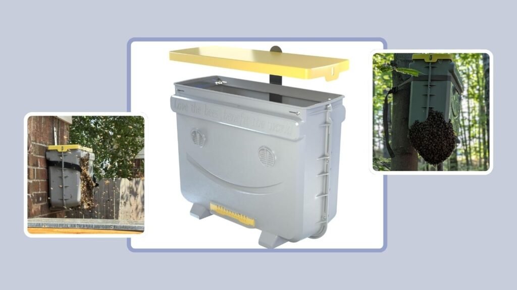 Benefitbee Langstroth-Compatible Honey Bee Swarm Trap