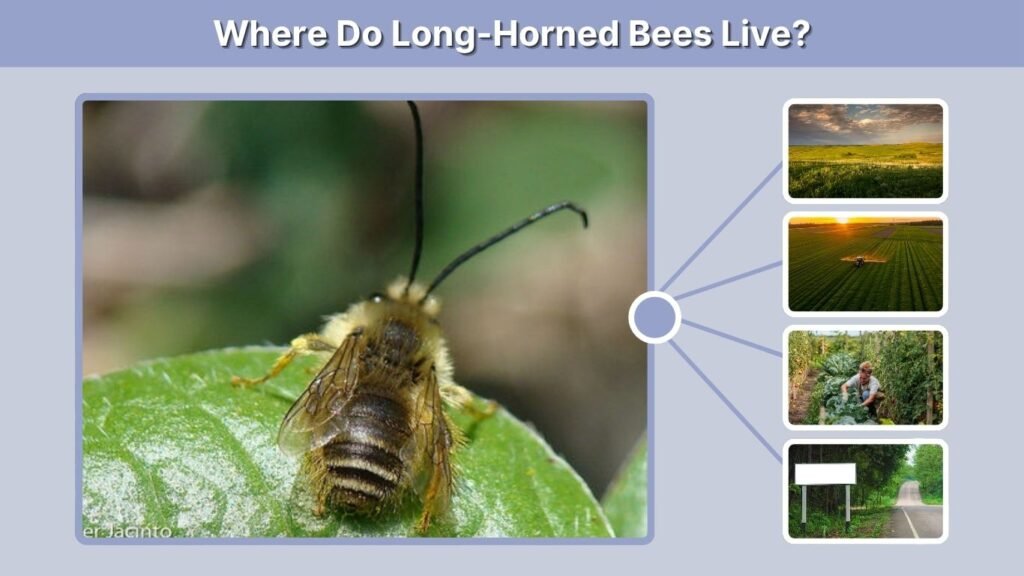 Where Do Long-Horned Bees Live?