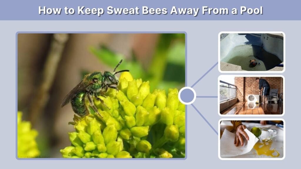 How to Keep Sweat Bees Away From a Pool