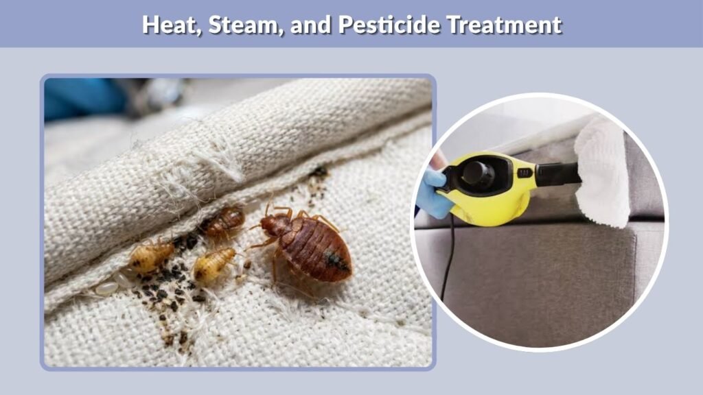 Heat, Steam, and Pesticide Treatment