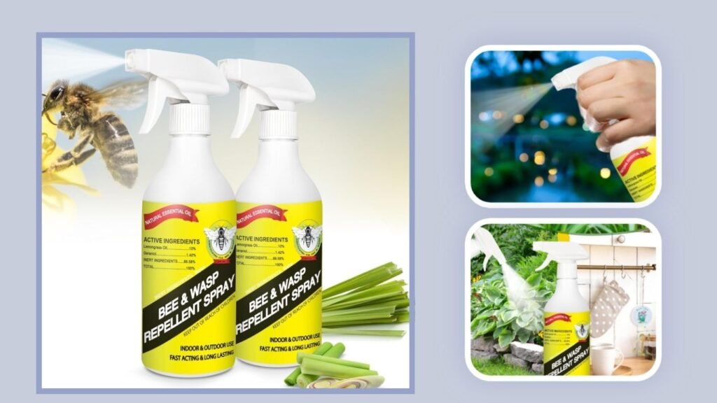 Wasp Repellent Spray for Outdoor and Garden Use