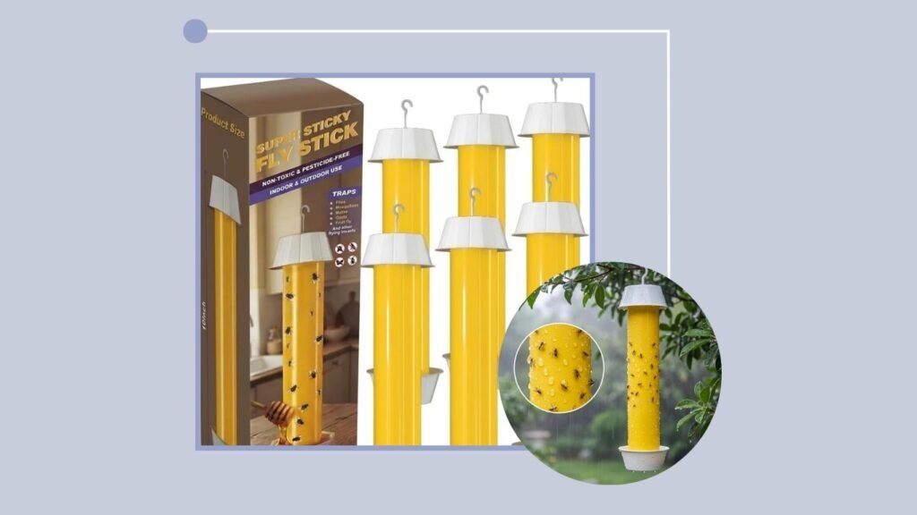 Non-Toxic Sticky Fly & Wasp Trap