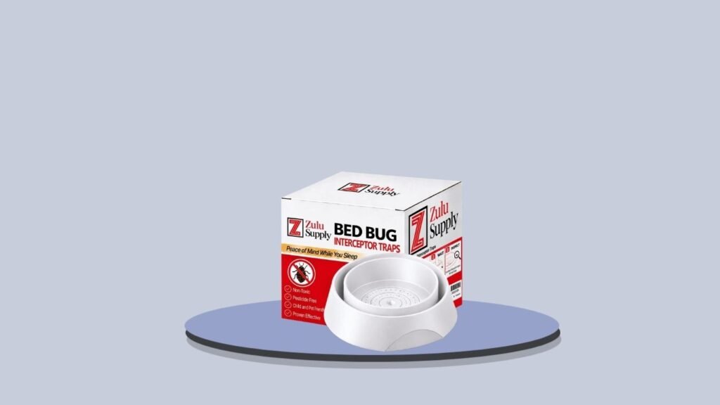 Bed Bug Interceptor Traps with Non-Climbable Surface
